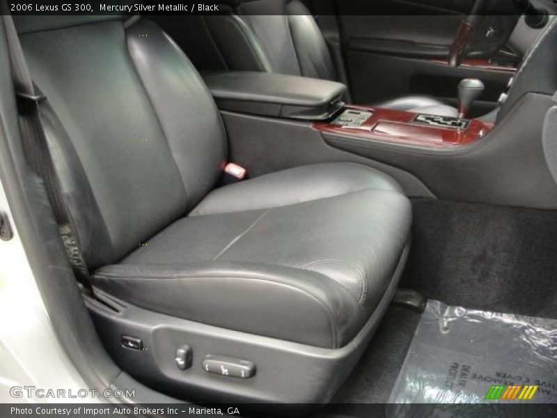 Mercury Silver Metallic / Black 2006 Lexus GS 300