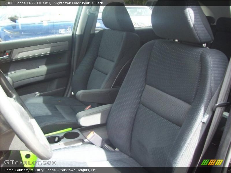 Nighthawk Black Pearl / Black 2008 Honda CR-V EX 4WD