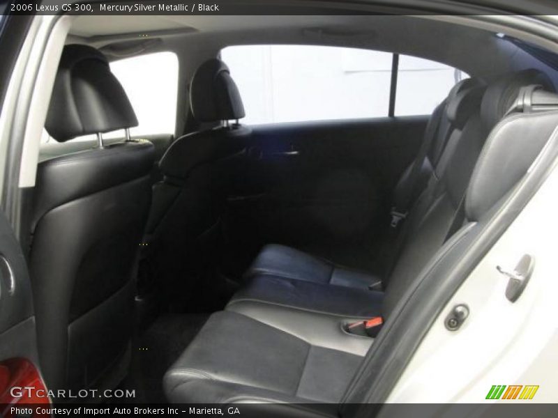 Mercury Silver Metallic / Black 2006 Lexus GS 300