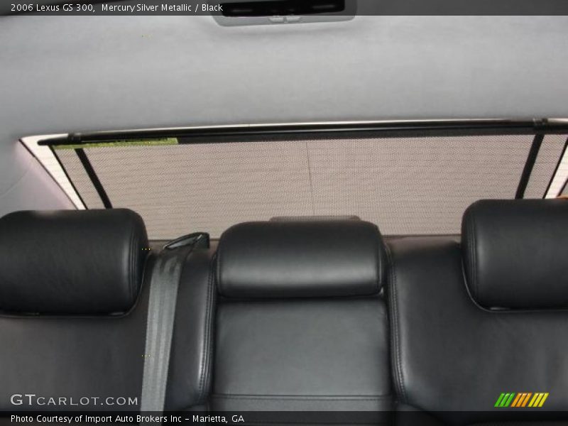 Mercury Silver Metallic / Black 2006 Lexus GS 300