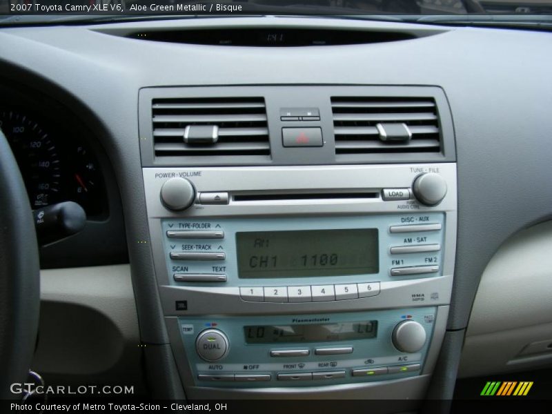 Aloe Green Metallic / Bisque 2007 Toyota Camry XLE V6