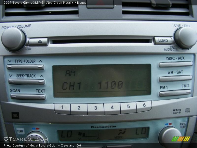 Aloe Green Metallic / Bisque 2007 Toyota Camry XLE V6