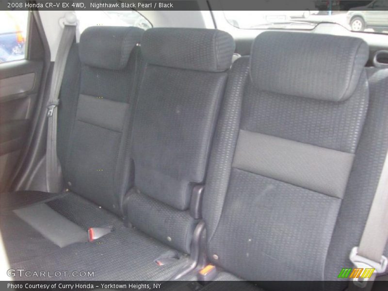 Nighthawk Black Pearl / Black 2008 Honda CR-V EX 4WD