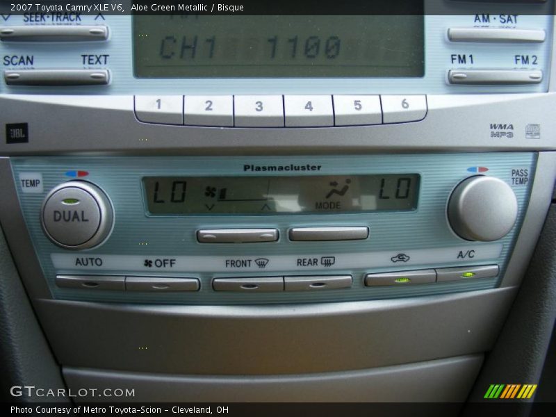 Aloe Green Metallic / Bisque 2007 Toyota Camry XLE V6