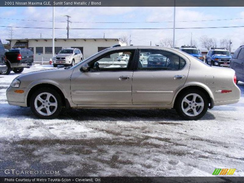 Sunlit Sand Metallic / Blond 2001 Nissan Maxima GLE