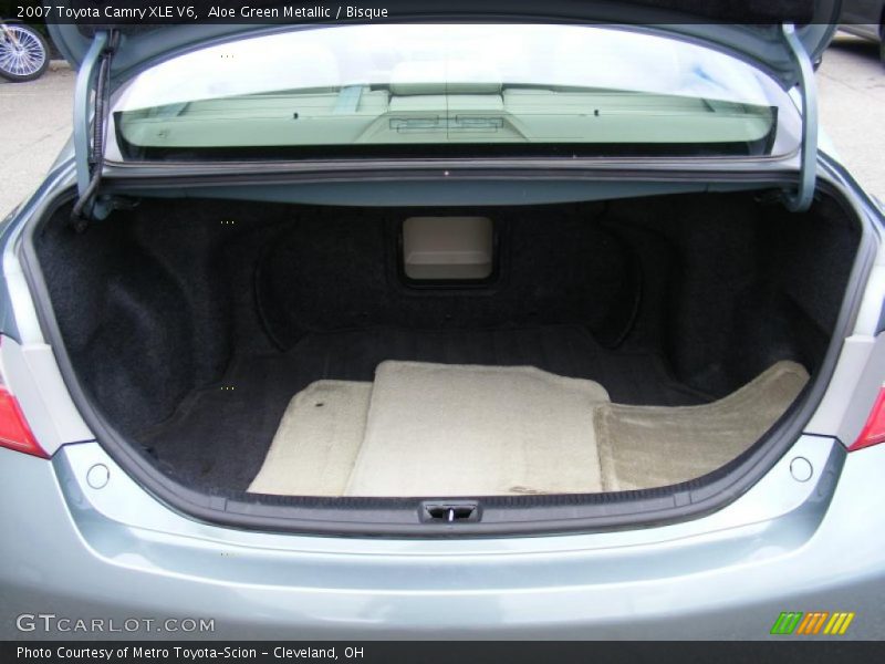 Aloe Green Metallic / Bisque 2007 Toyota Camry XLE V6