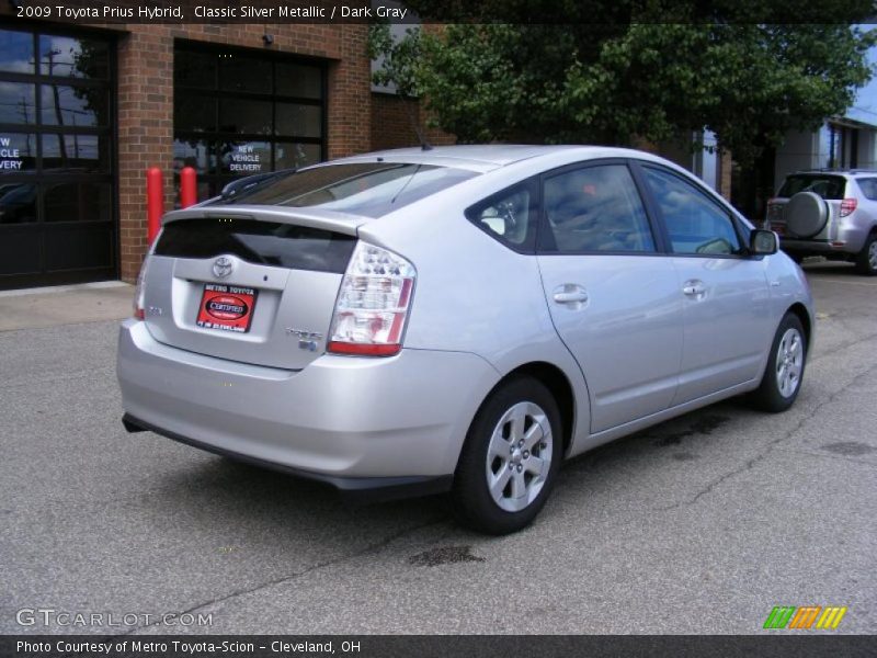 Classic Silver Metallic / Dark Gray 2009 Toyota Prius Hybrid