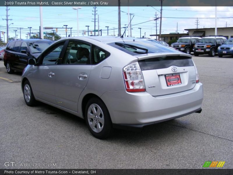 Classic Silver Metallic / Dark Gray 2009 Toyota Prius Hybrid