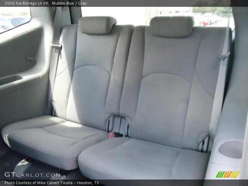 Midnite Blue / Gray 2009 Kia Borrego LX V6