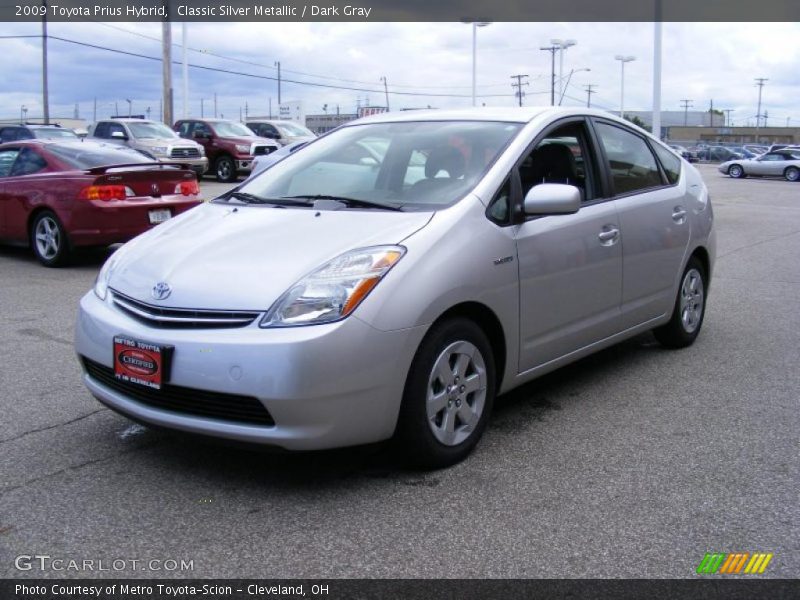 Classic Silver Metallic / Dark Gray 2009 Toyota Prius Hybrid