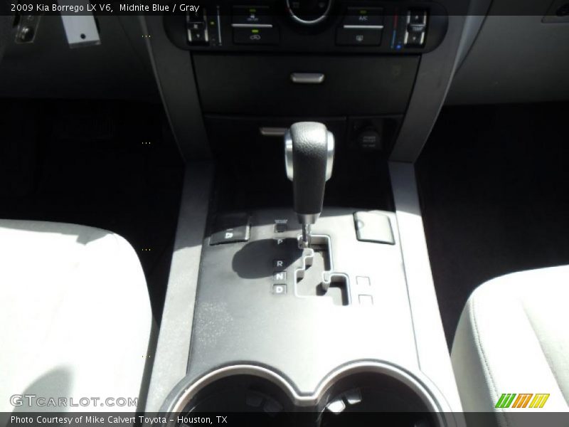 Midnite Blue / Gray 2009 Kia Borrego LX V6