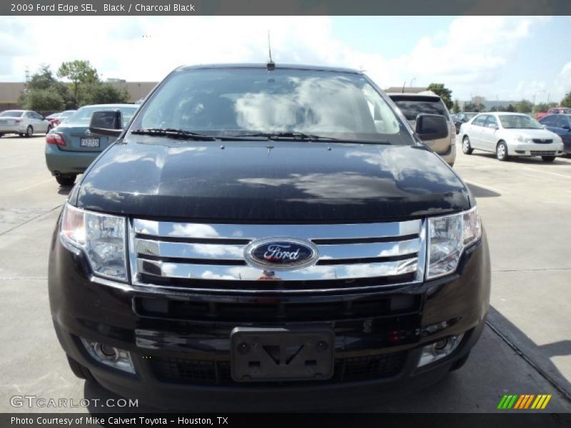 Black / Charcoal Black 2009 Ford Edge SEL