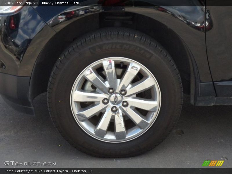 Black / Charcoal Black 2009 Ford Edge SEL