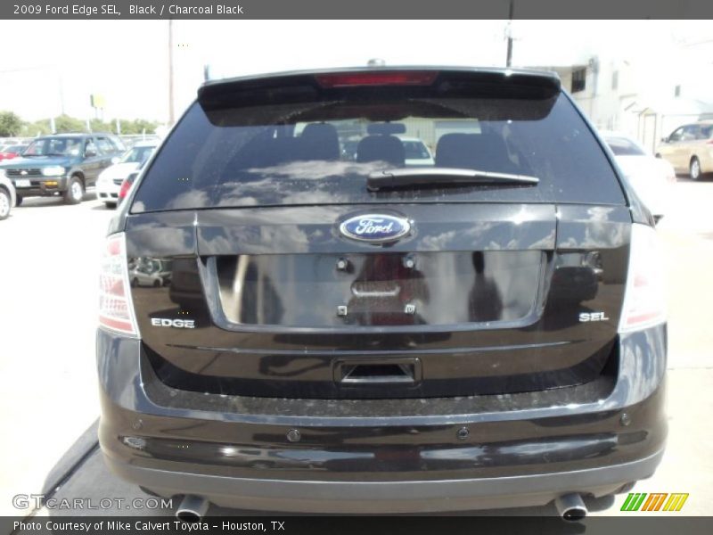 Black / Charcoal Black 2009 Ford Edge SEL