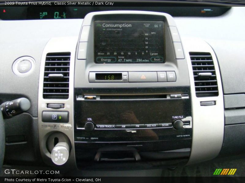 Classic Silver Metallic / Dark Gray 2009 Toyota Prius Hybrid