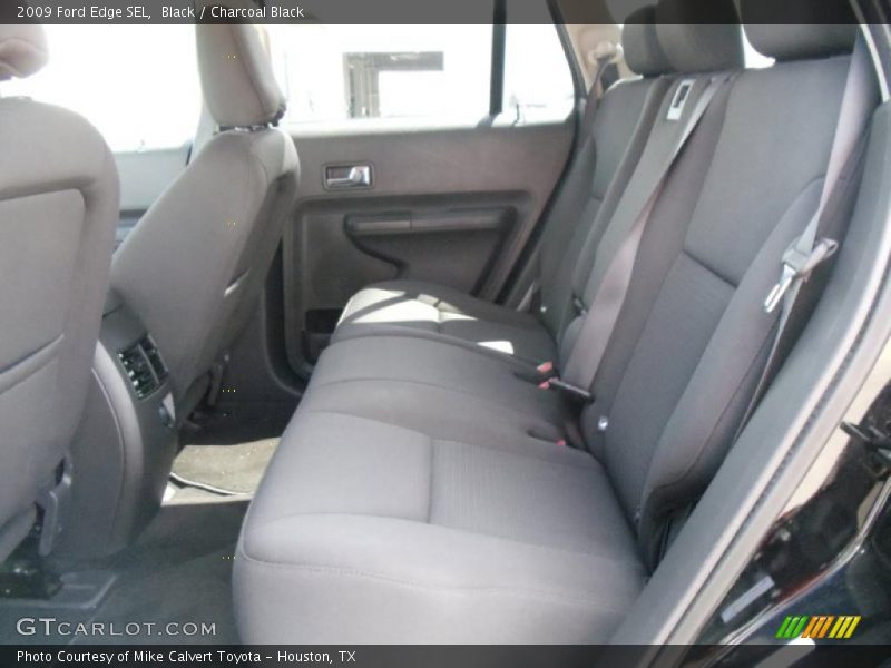 Black / Charcoal Black 2009 Ford Edge SEL