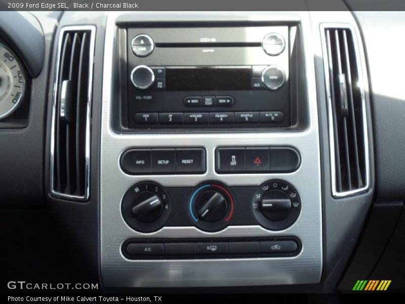 Black / Charcoal Black 2009 Ford Edge SEL