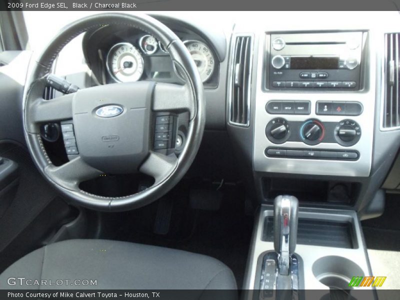 Black / Charcoal Black 2009 Ford Edge SEL