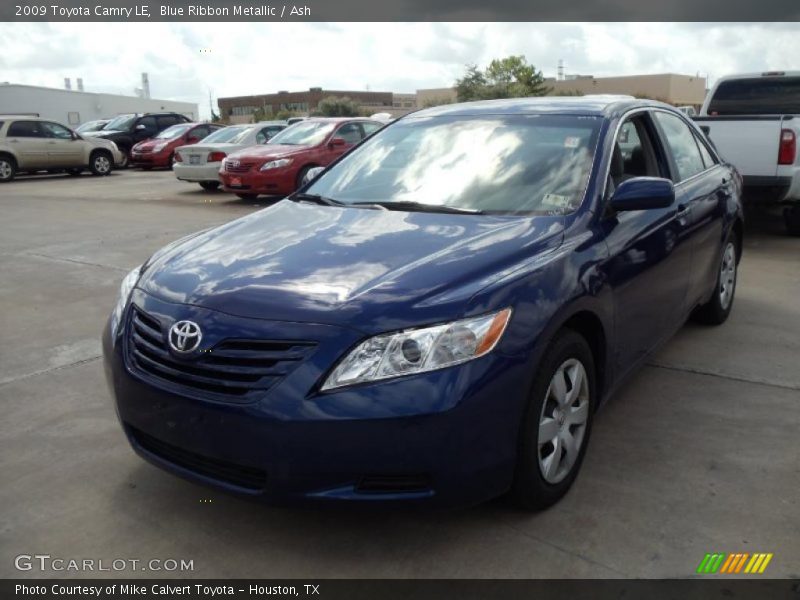 Blue Ribbon Metallic / Ash 2009 Toyota Camry LE