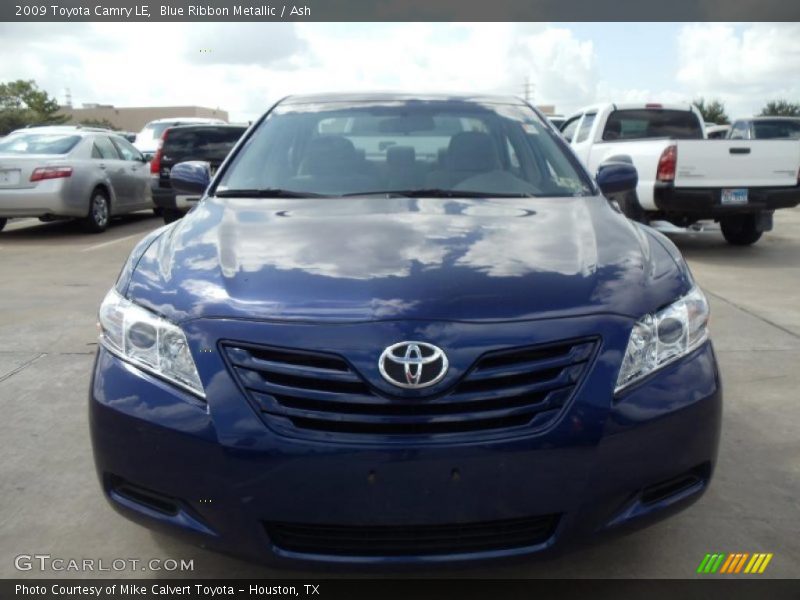 Blue Ribbon Metallic / Ash 2009 Toyota Camry LE