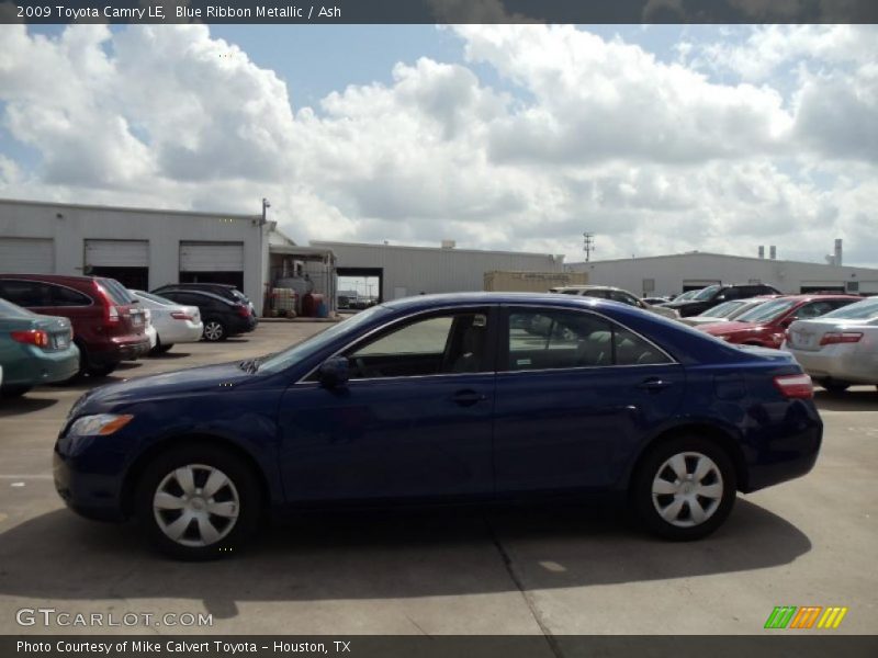 Blue Ribbon Metallic / Ash 2009 Toyota Camry LE