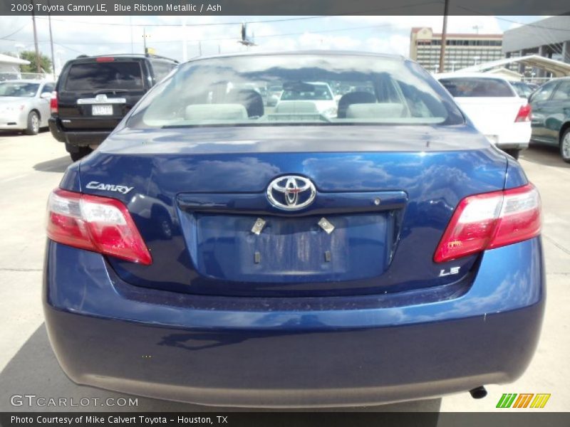 Blue Ribbon Metallic / Ash 2009 Toyota Camry LE