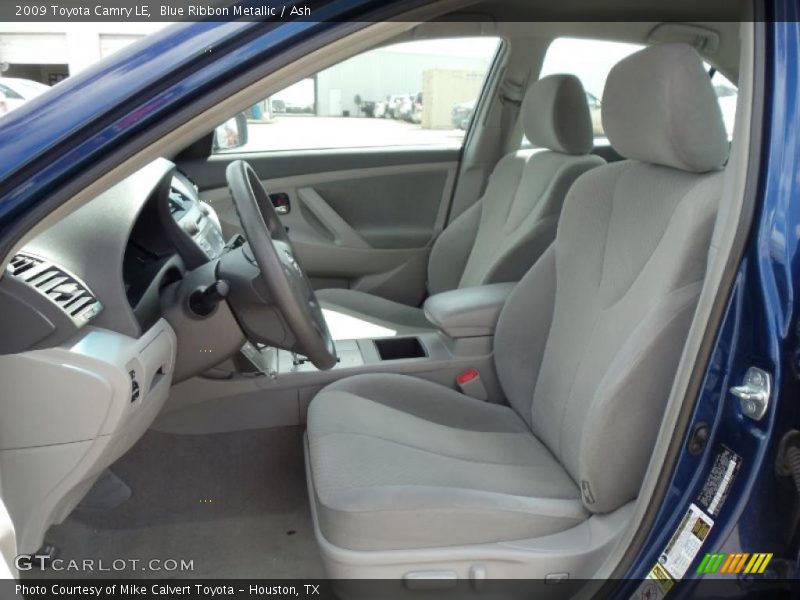 Blue Ribbon Metallic / Ash 2009 Toyota Camry LE