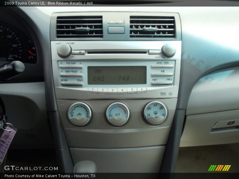 Blue Ribbon Metallic / Ash 2009 Toyota Camry LE