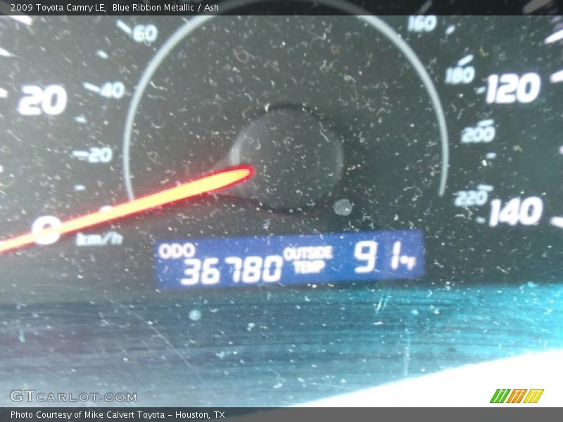 Blue Ribbon Metallic / Ash 2009 Toyota Camry LE