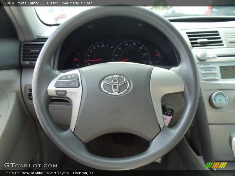 Classic Silver Metallic / Ash 2009 Toyota Camry LE