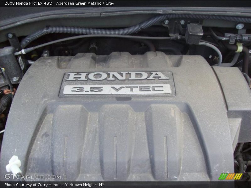 Aberdeen Green Metallic / Gray 2008 Honda Pilot EX 4WD