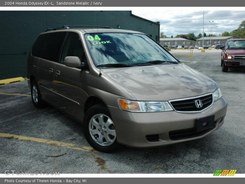 Sandstone Metallic / Ivory 2004 Honda Odyssey EX-L