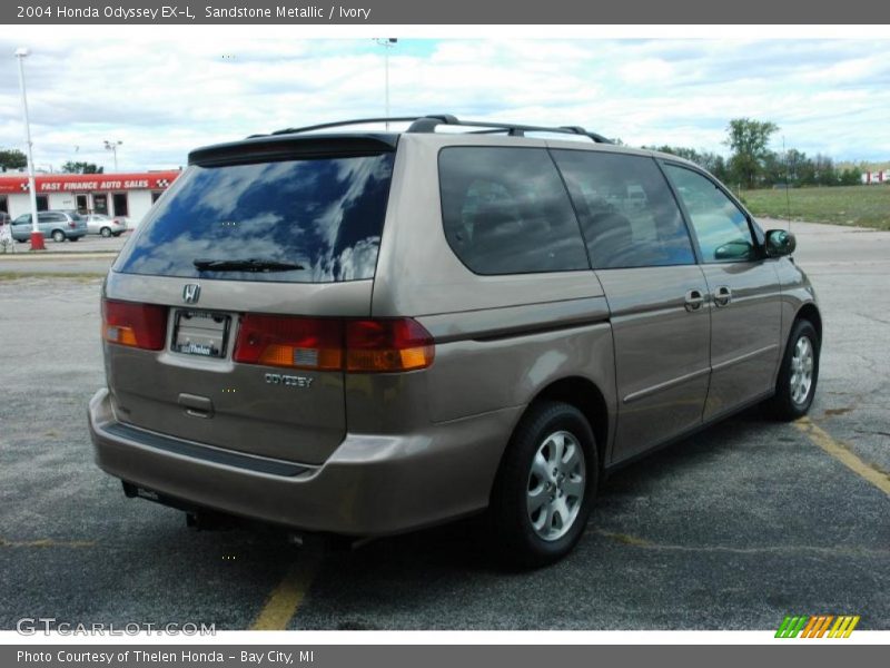 Sandstone Metallic / Ivory 2004 Honda Odyssey EX-L