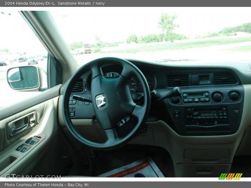 Sandstone Metallic / Ivory 2004 Honda Odyssey EX-L