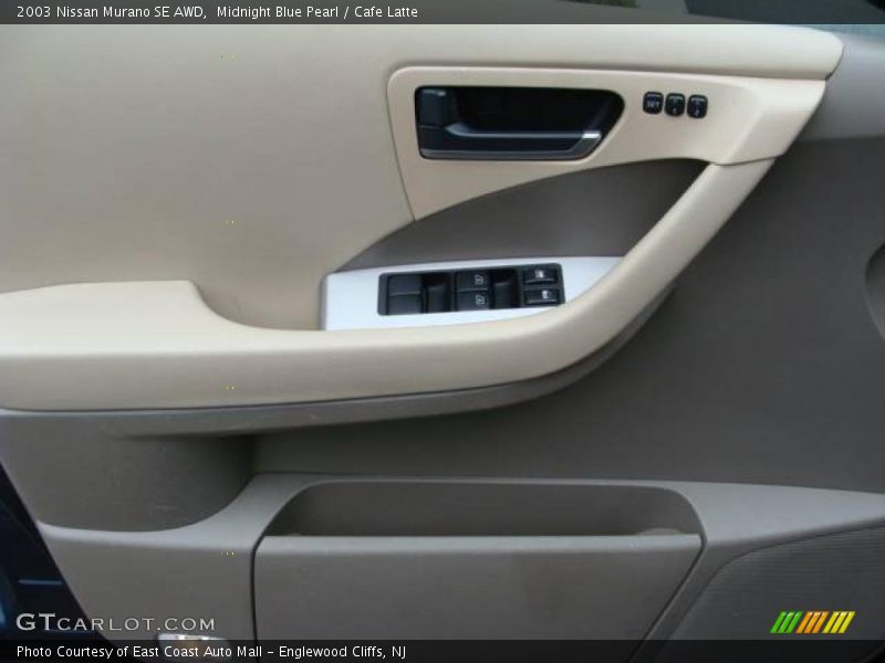 Midnight Blue Pearl / Cafe Latte 2003 Nissan Murano SE AWD