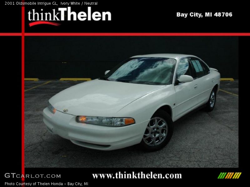 Ivory White / Neutral 2001 Oldsmobile Intrigue GL