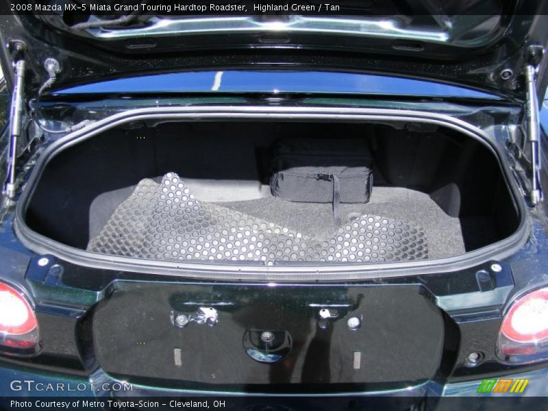 Highland Green / Tan 2008 Mazda MX-5 Miata Grand Touring Hardtop Roadster