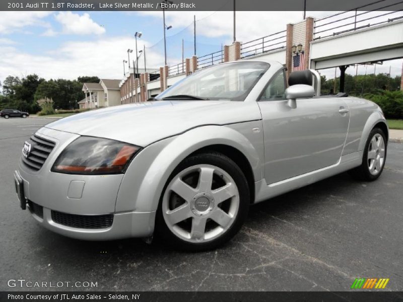 Lake Silver Metallic / Ebony Black 2001 Audi TT 1.8T Roadster