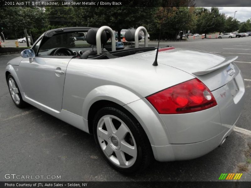 Lake Silver Metallic / Ebony Black 2001 Audi TT 1.8T Roadster