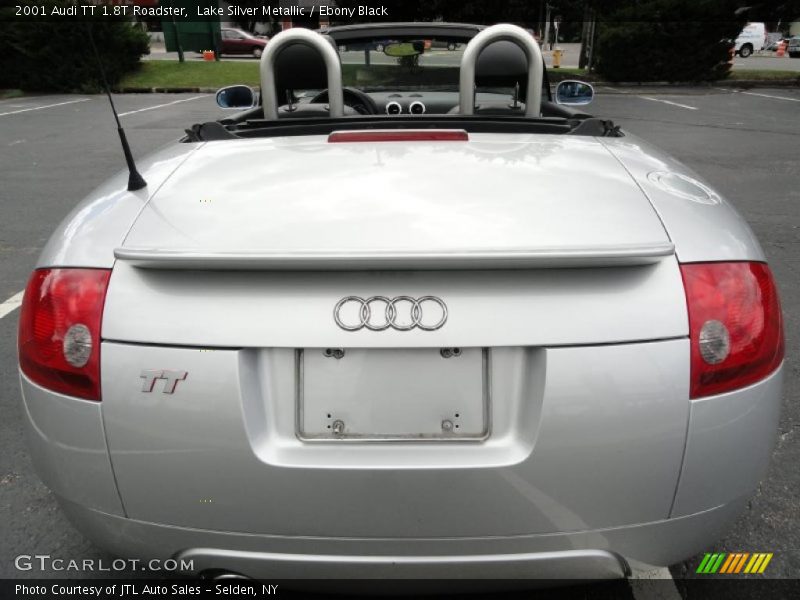 Lake Silver Metallic / Ebony Black 2001 Audi TT 1.8T Roadster