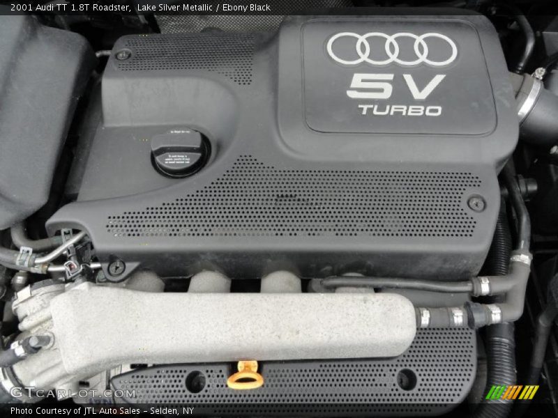 Lake Silver Metallic / Ebony Black 2001 Audi TT 1.8T Roadster