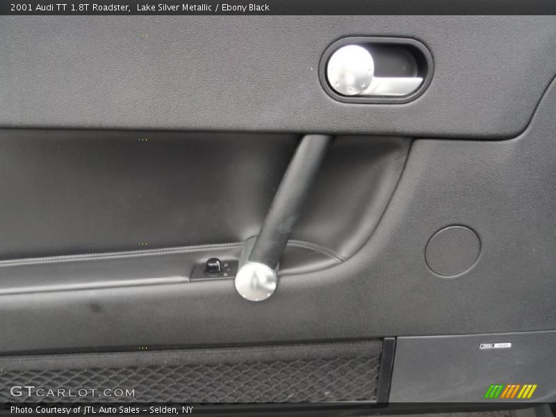 Lake Silver Metallic / Ebony Black 2001 Audi TT 1.8T Roadster