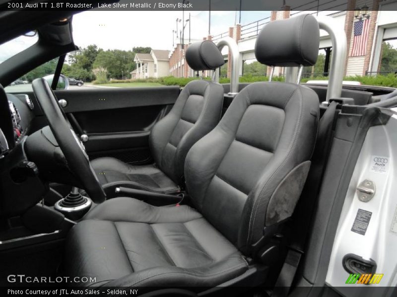 Lake Silver Metallic / Ebony Black 2001 Audi TT 1.8T Roadster