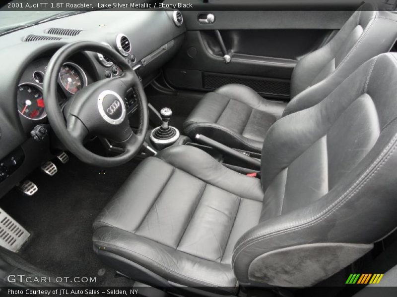 Lake Silver Metallic / Ebony Black 2001 Audi TT 1.8T Roadster