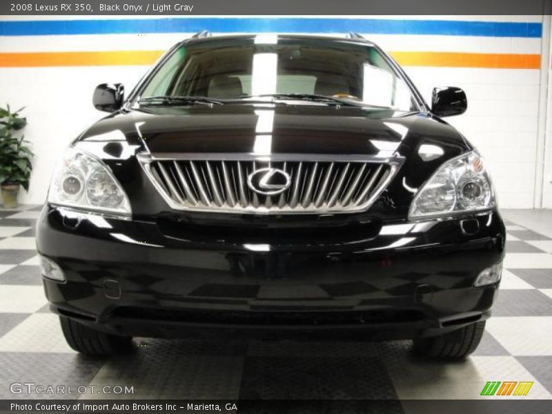 Black Onyx / Light Gray 2008 Lexus RX 350