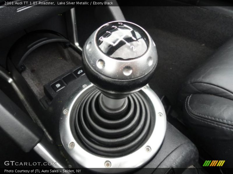 Lake Silver Metallic / Ebony Black 2001 Audi TT 1.8T Roadster