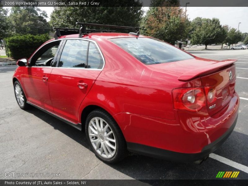 Salsa Red / Grey 2006 Volkswagen Jetta GLI Sedan