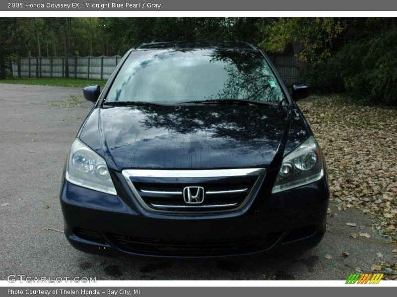 Midnight Blue Pearl / Gray 2005 Honda Odyssey EX