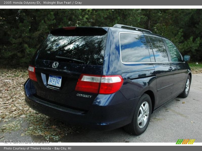 Midnight Blue Pearl / Gray 2005 Honda Odyssey EX