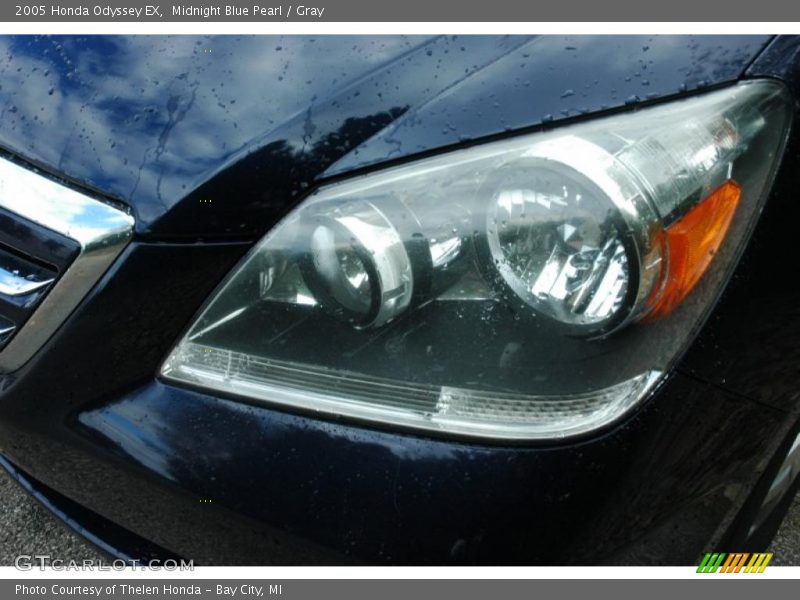 Midnight Blue Pearl / Gray 2005 Honda Odyssey EX